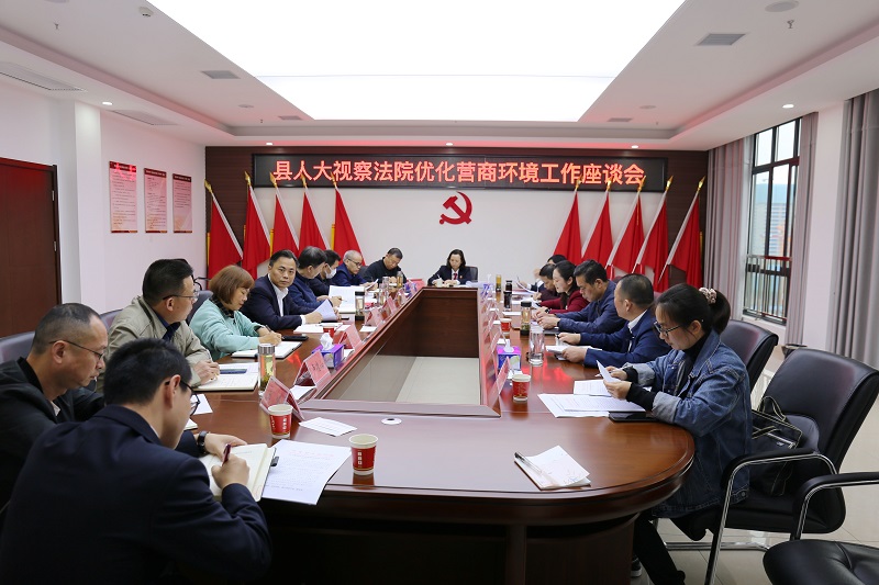 公安县人大常委会主任袁军、县人大常委会副主任阳洋一行到公安县人民法院视察优化营商环境工作。.jpg 公安县人大常委会主任袁军、县人大常委会副主任阳洋一行到公安县人民法院视察优化营商环境工作。.jpg